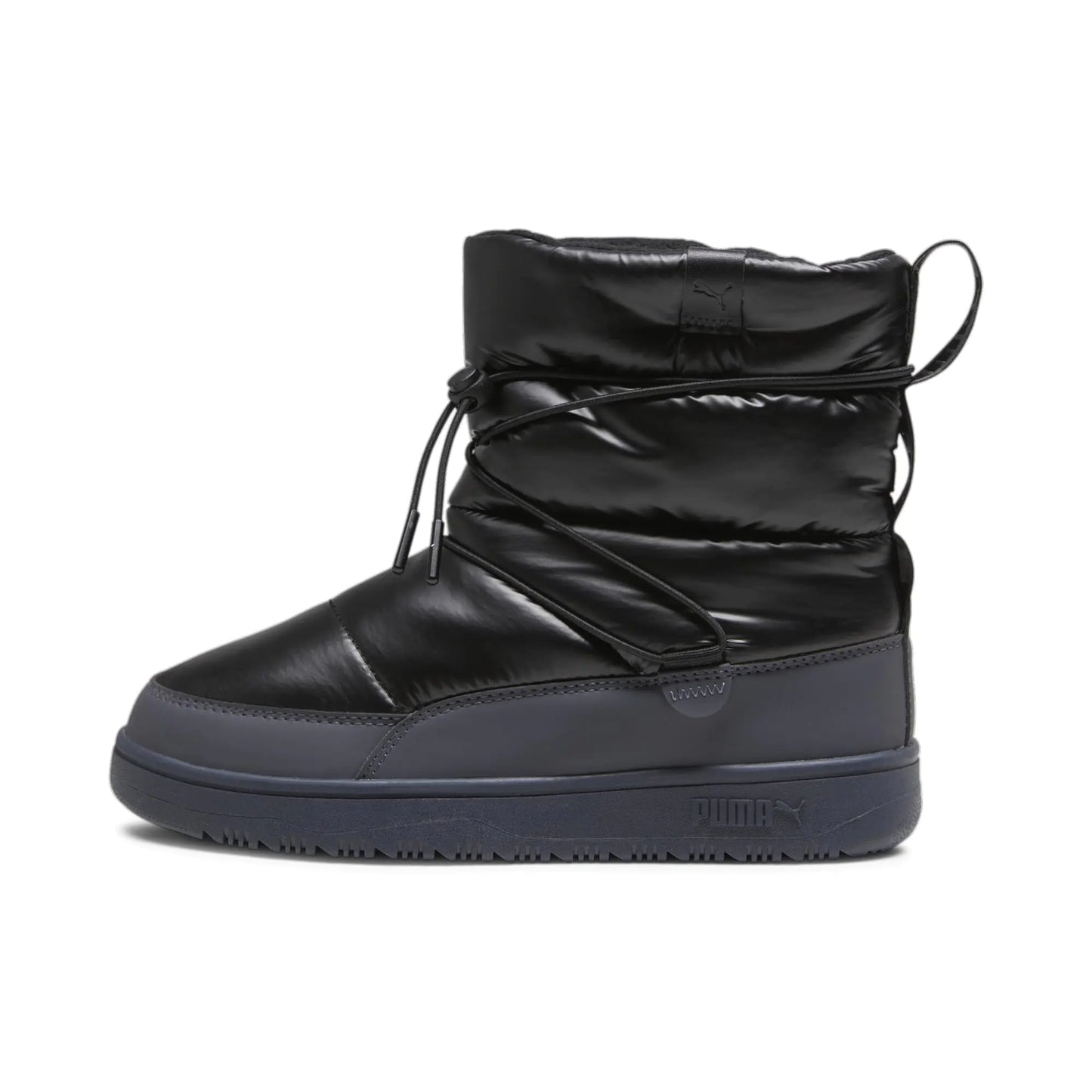 PUMA Womens Snowbae Boot PUMA Womens Black-Strong Gray 11