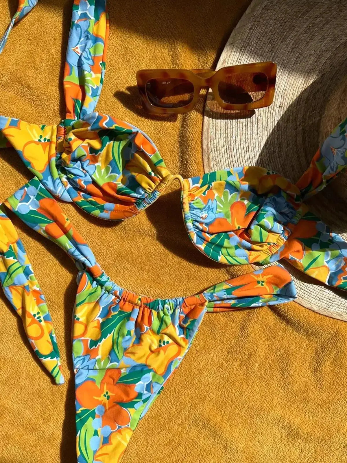 Thong Brazilian Bikinis Set Bathing Suit Beachwear - summababe