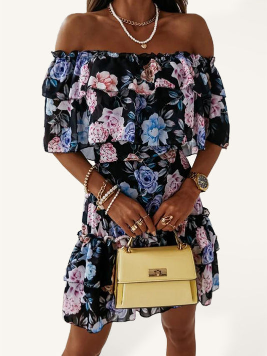 Fleur Umber Dress